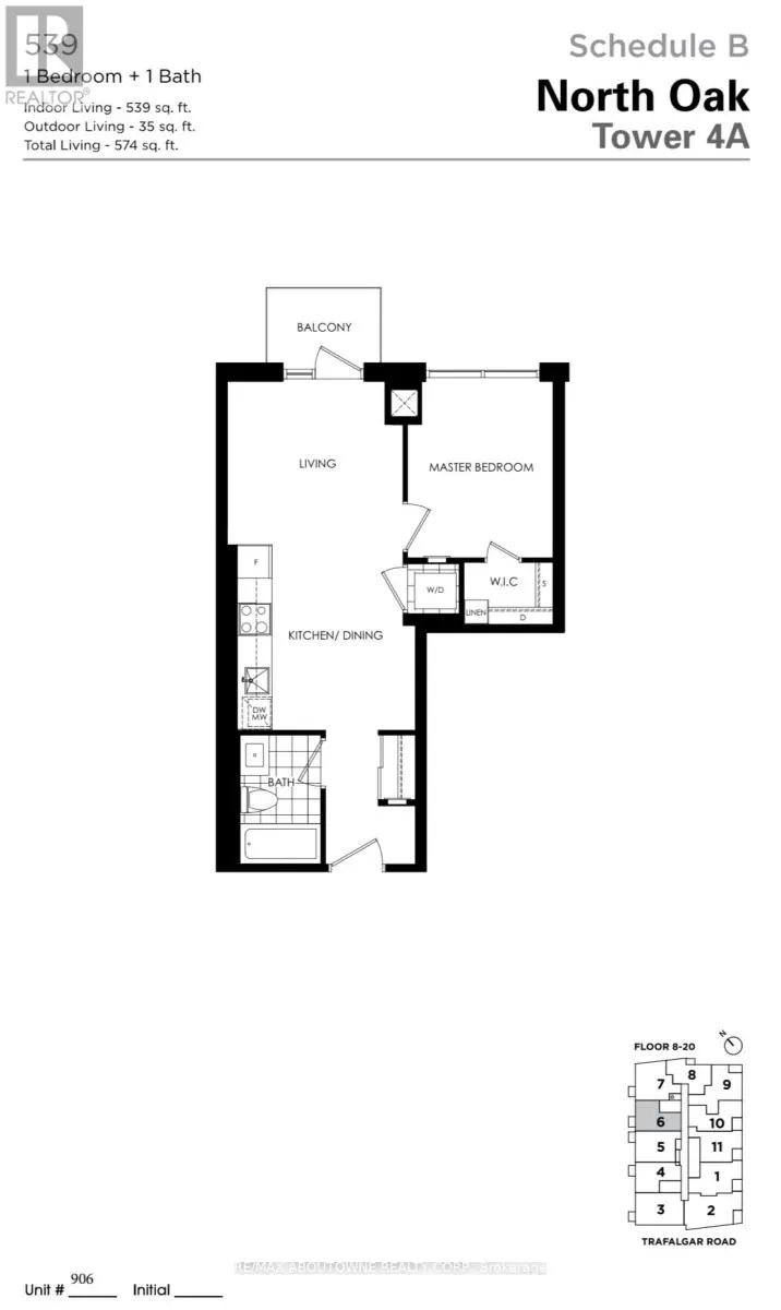 906 - 3079 TRAFALGAR ROAD