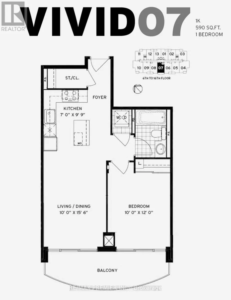 1007 - 1 MICHAEL POWER PLACE