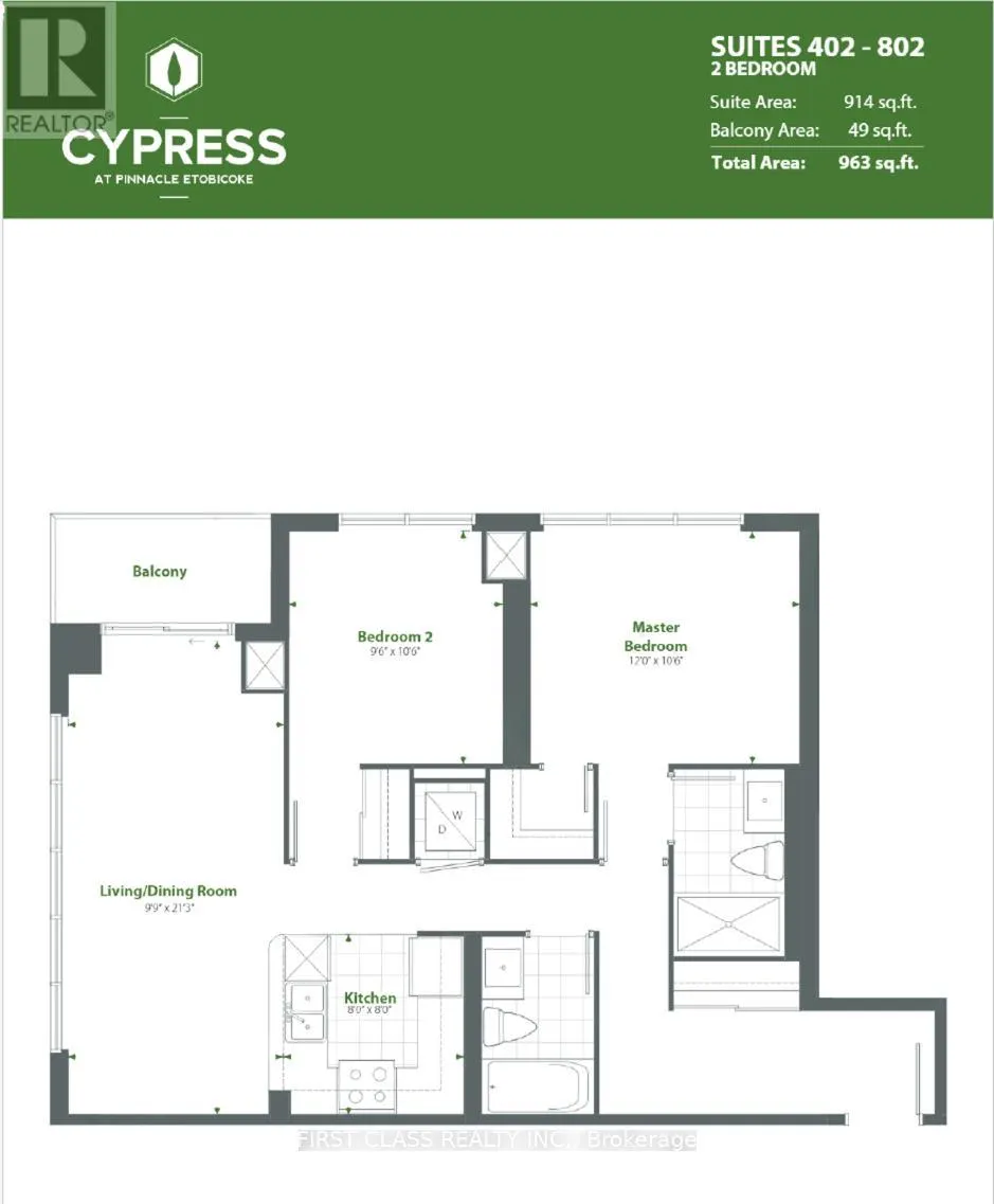 802 - 50 THOMAS RILEY ROAD