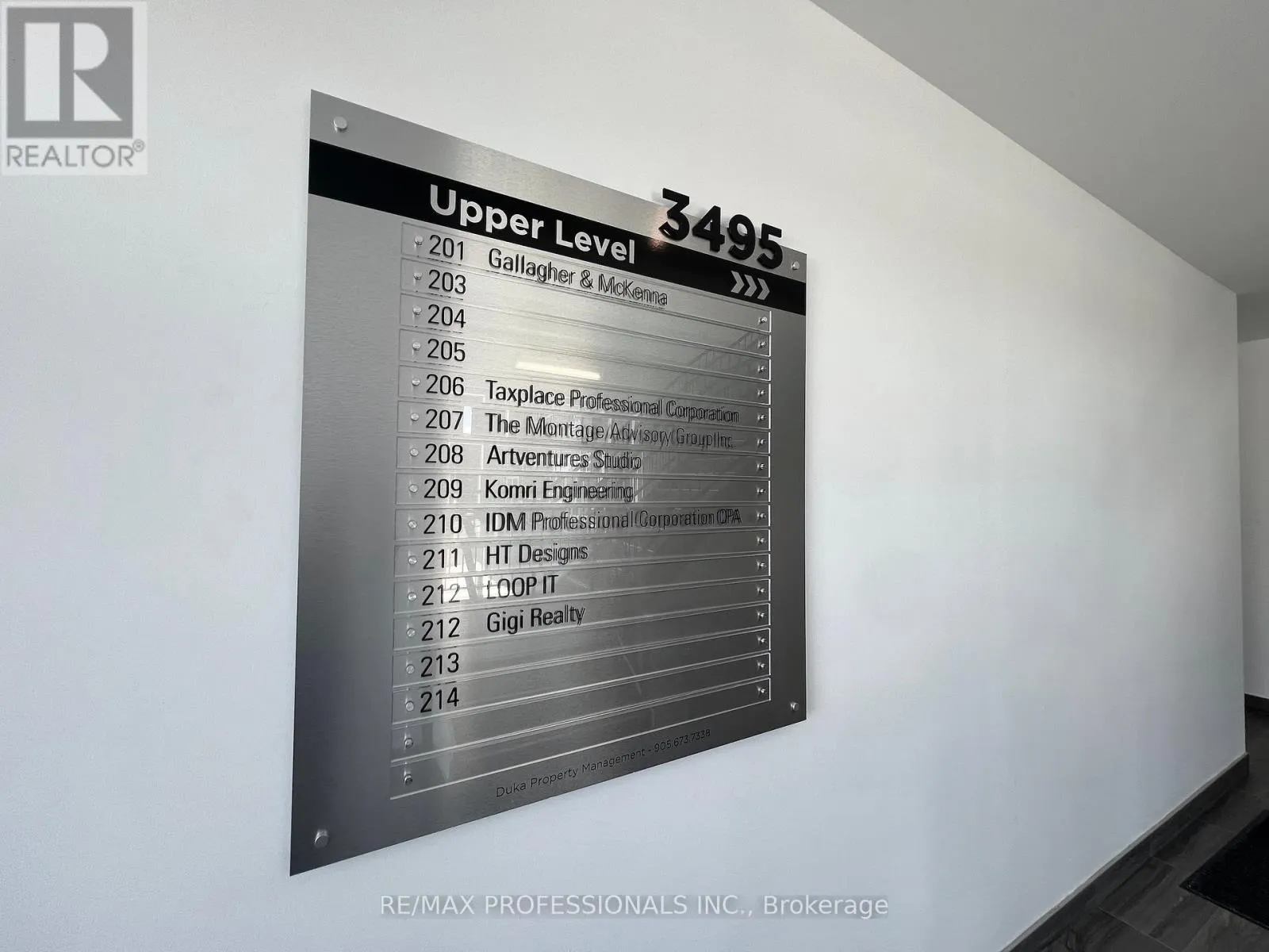209 (OFFICE ROOM 3) - 3495 REBECCA STREET