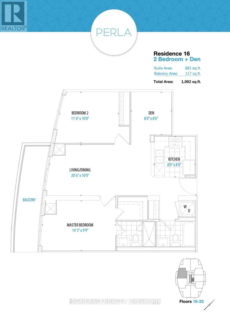 1816 - 35 WATERGARDEN DRIVE