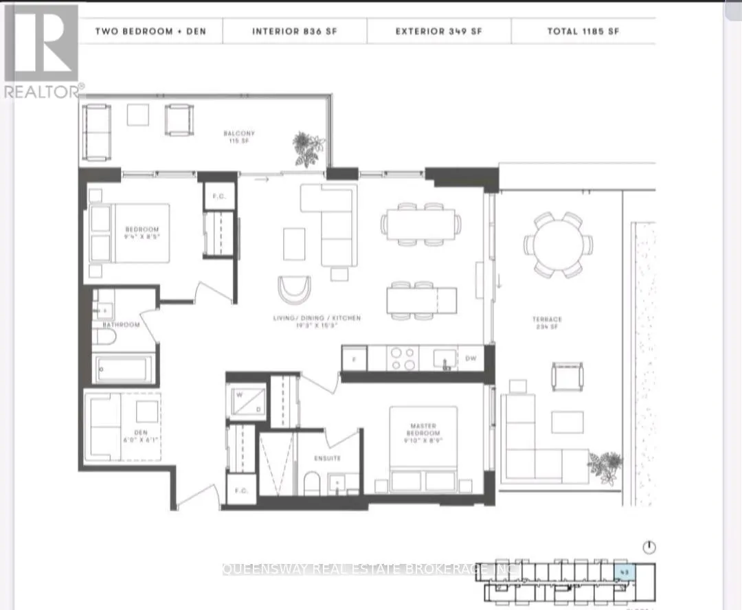 443 - 215 LAKESHORE ROAD W