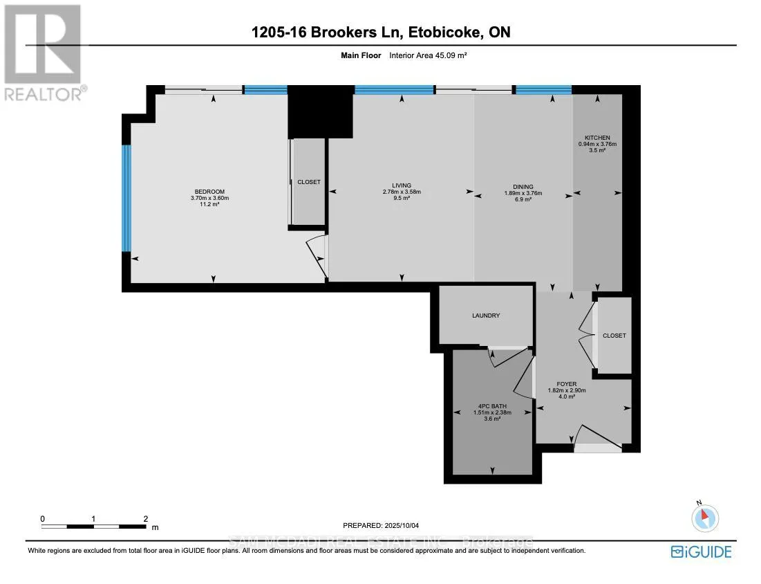 1205 - 16 BROOKERS LANE