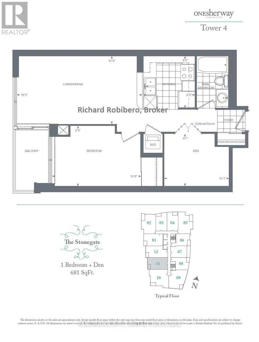2311 - 205 SHERWAY GARDENS ROAD