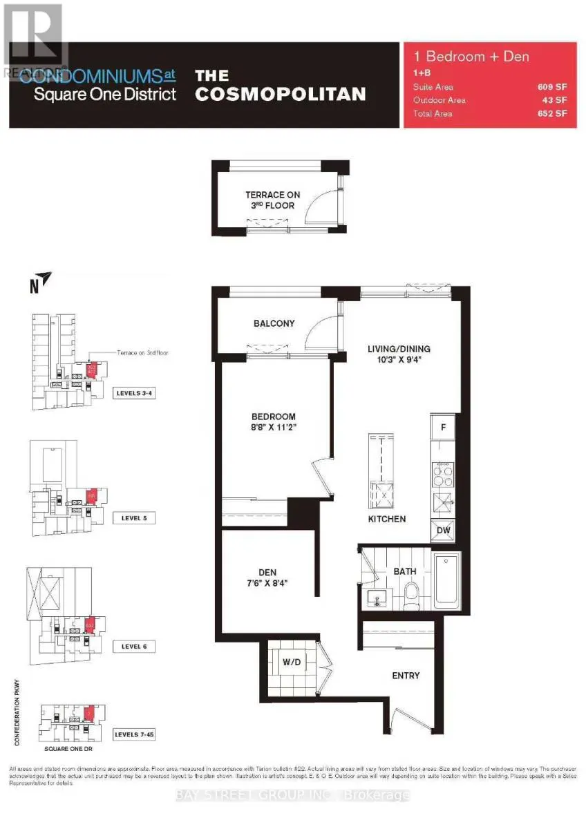 402 - 395 SQUARE ONE DRIVE