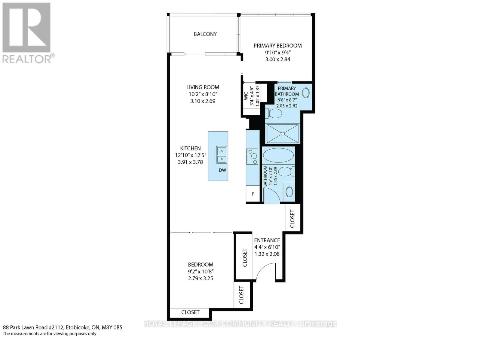 2112 - 88 PARK LAWN ROAD