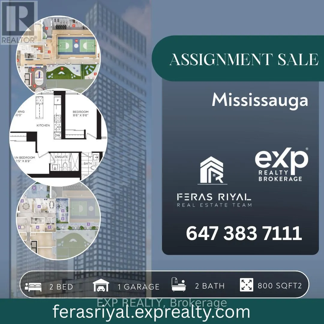 2203 - 395 SQUARE ONE DRIVE
