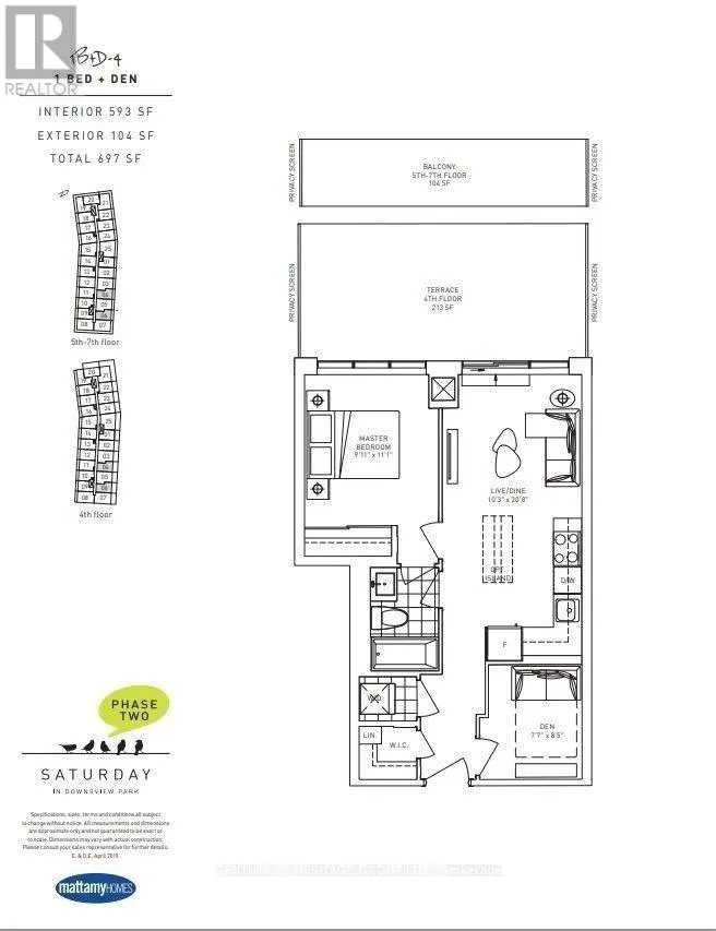 404 - 60 GEORGE BUTCHART DRIVE