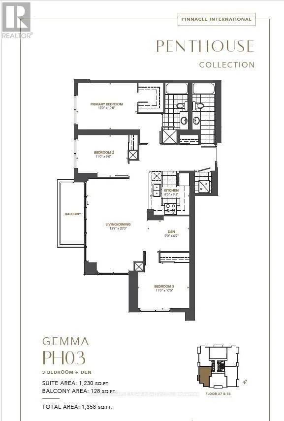 3803 - 15 WATERGARDEN DRIVE