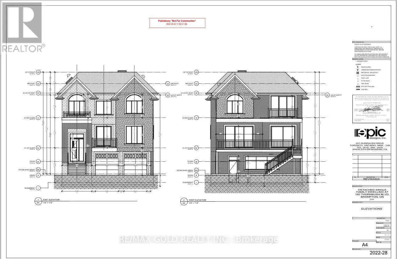 180 THORNBUSH BOULEVARD