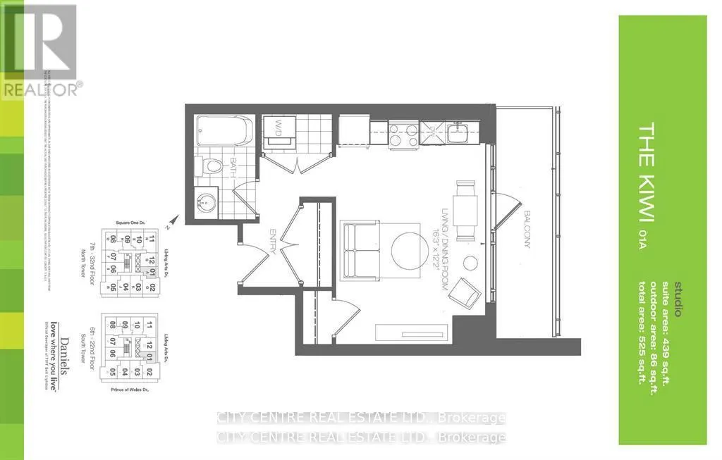 1901 - 360 SQUARE ONE DRIVE
