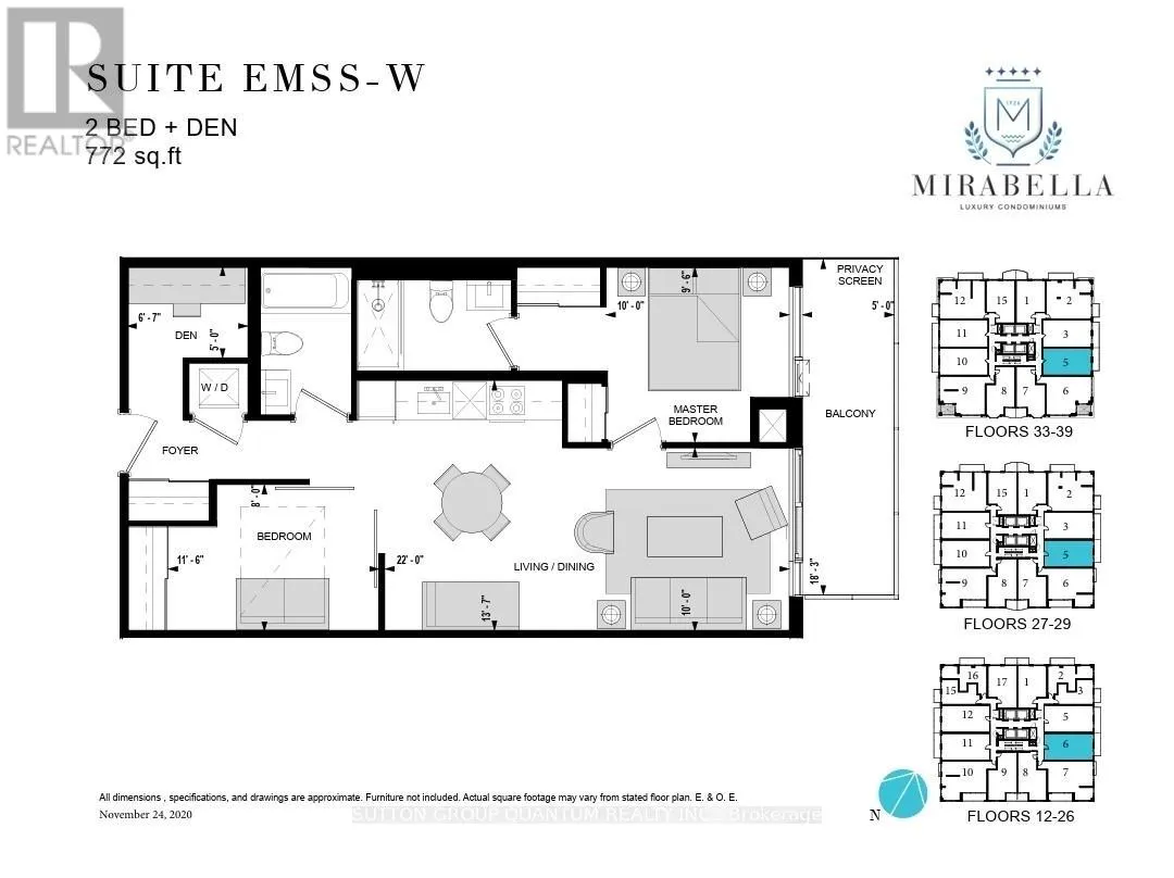 1206 - 1928 LAKE SHORE BOULEVARD W