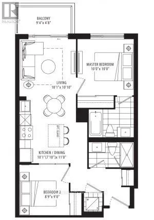1610 - 202 BURNHAMTHORPE ROAD E