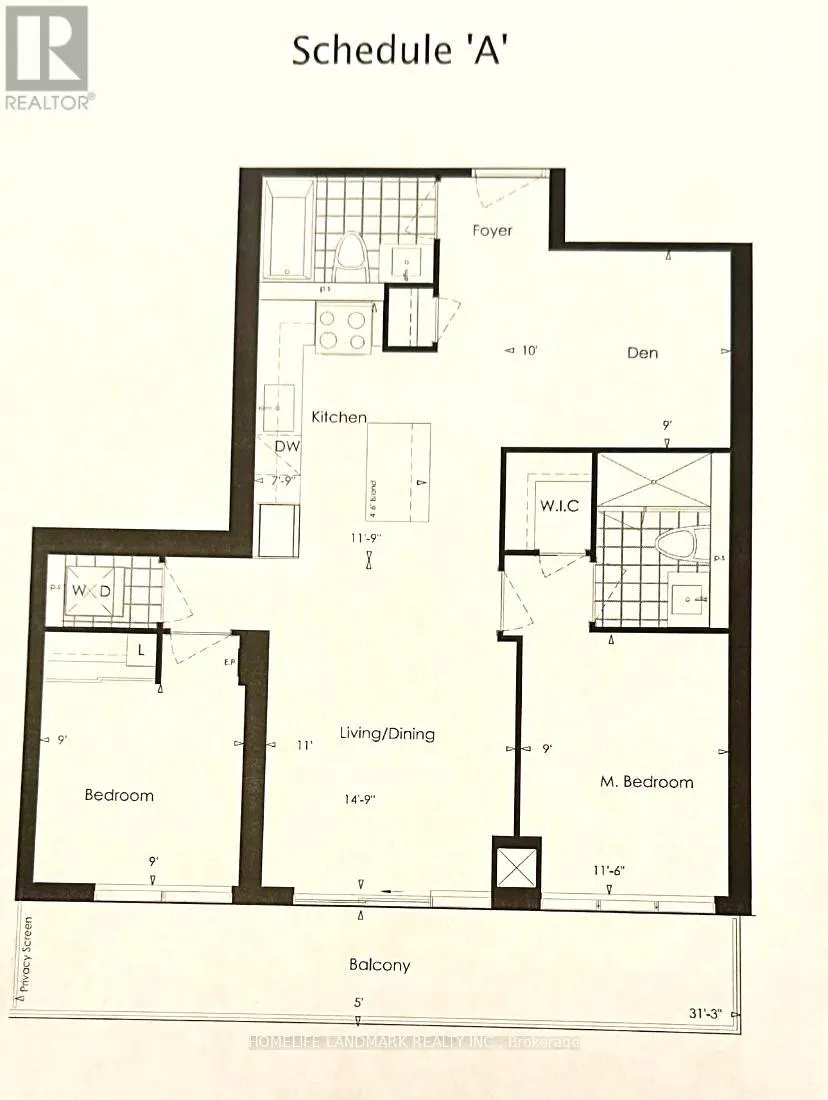 1606 - 4677 GLEN ERIN DRIVE