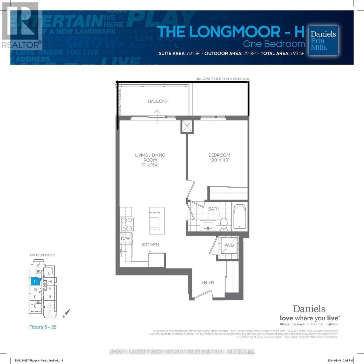 1008 - 2560 EGLINTON AVENUE W