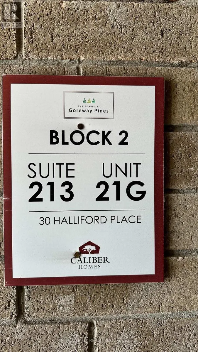213 - 30 HALLIFORD PLACE