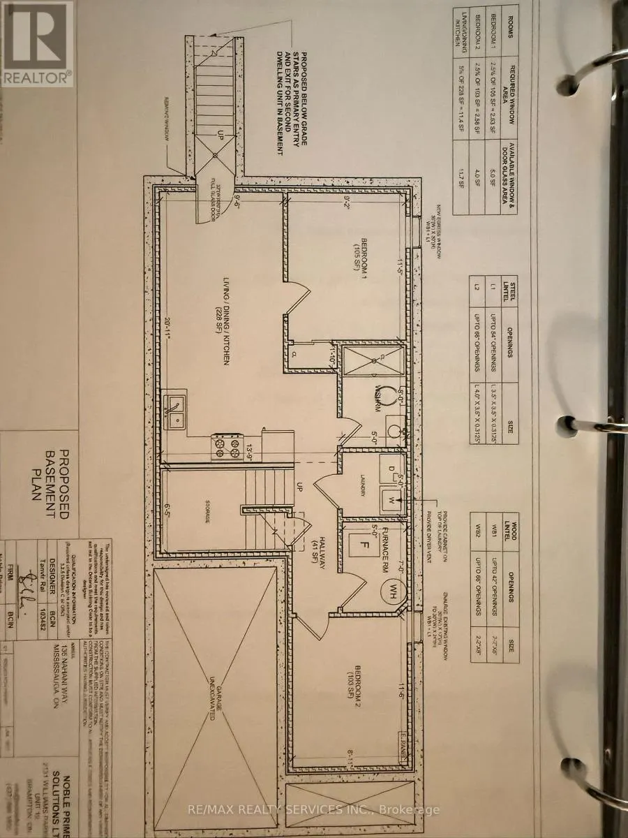 BASEMENT - 136 NAHANI WAY