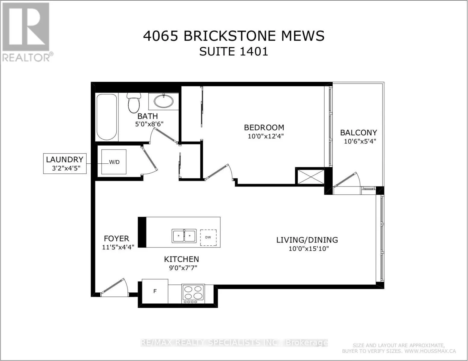 1401 - 4065 BRICKSTONE MEWS
