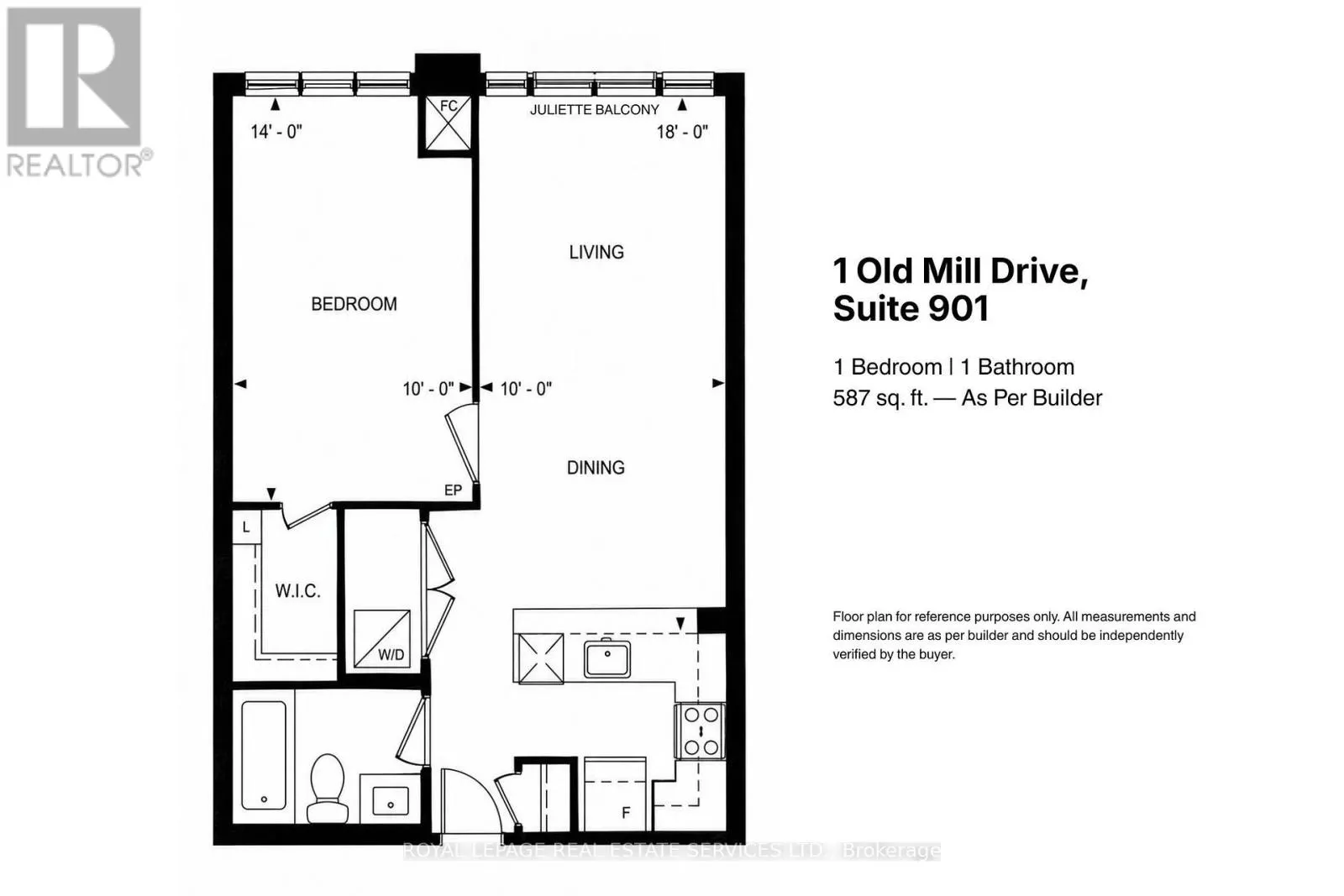 901 - 1 OLD MILL DRIVE