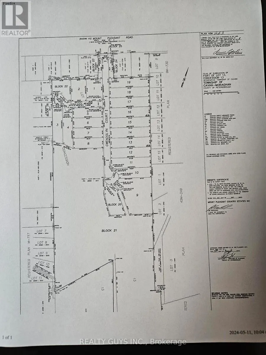 2393 (LOT 11) GWENDOLYN COURT