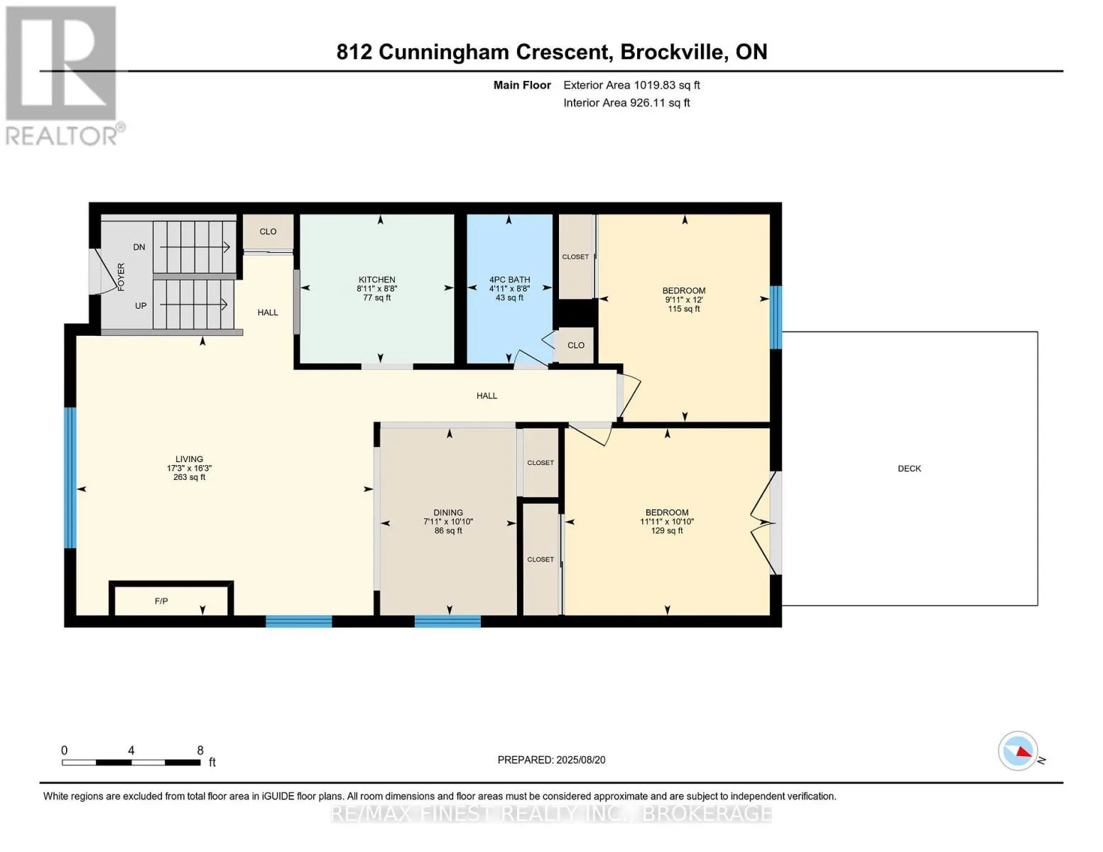 812 CUNNINGHAM CRESCENT