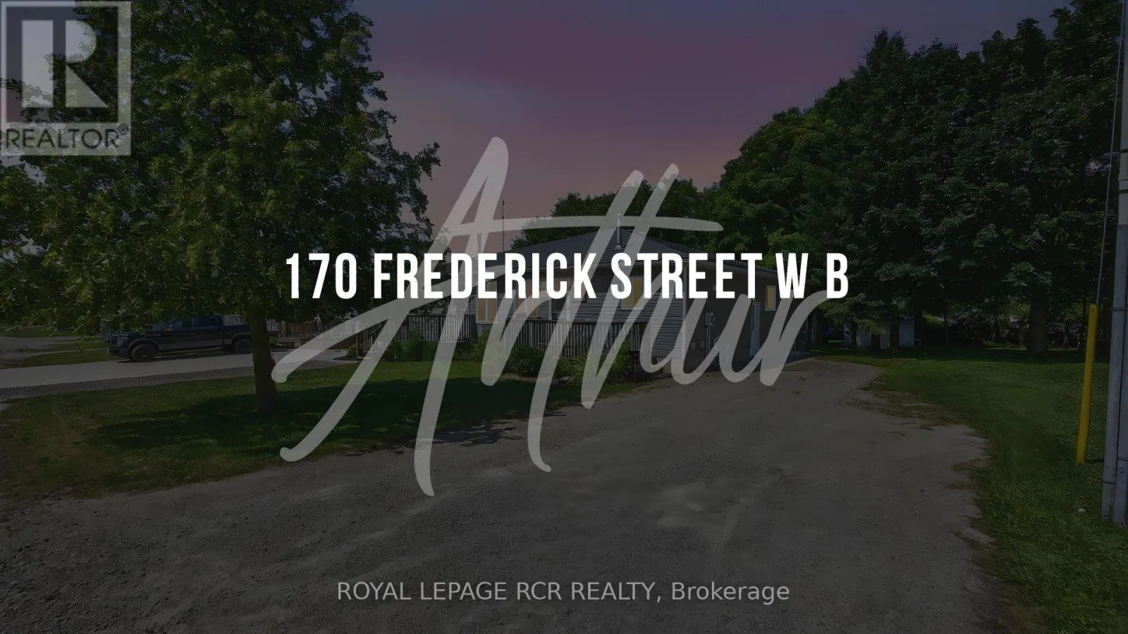 170B FREDERICK STREET W