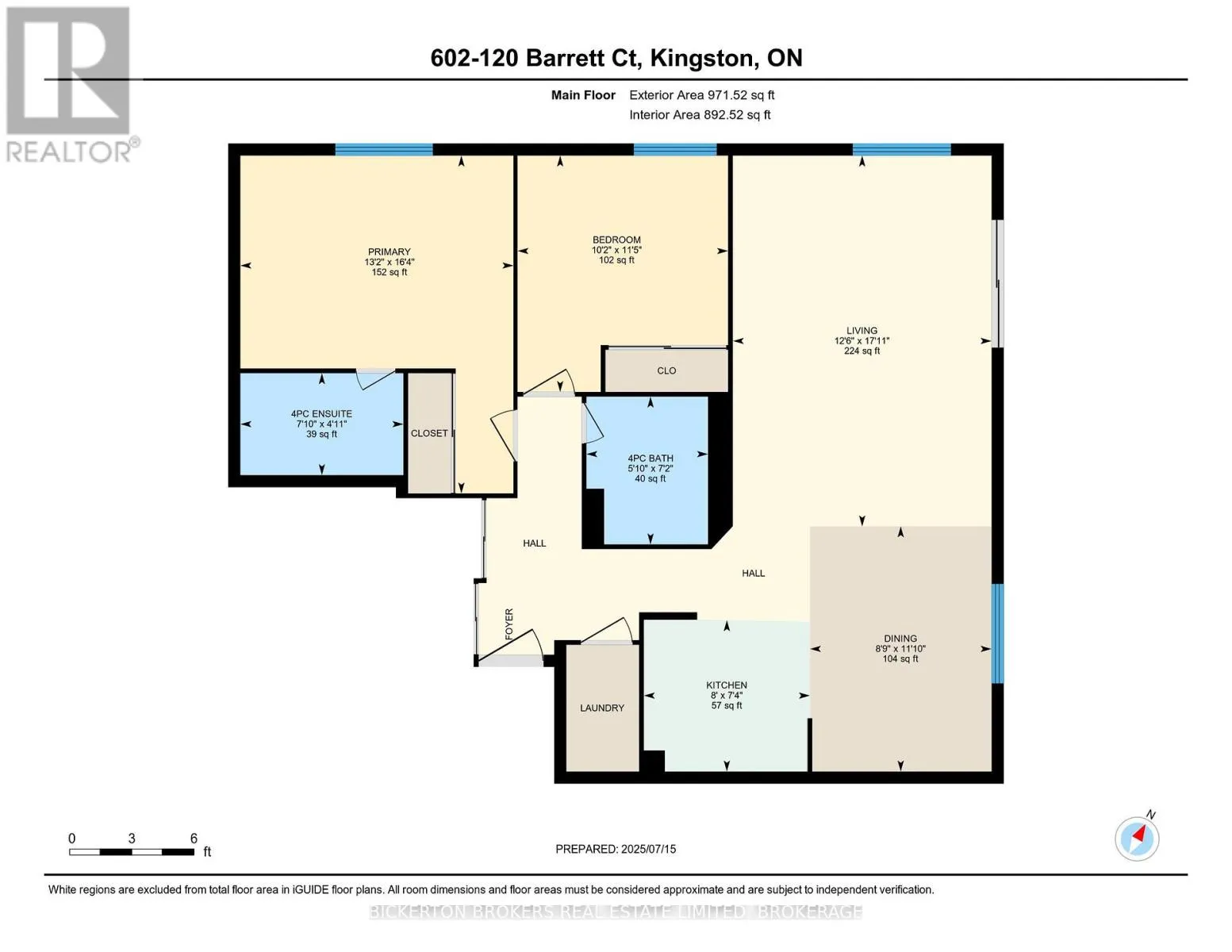 602 - 120 BARRETT COURT, #602