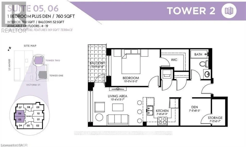 1605 - 104 GARMENT STREET, #1605