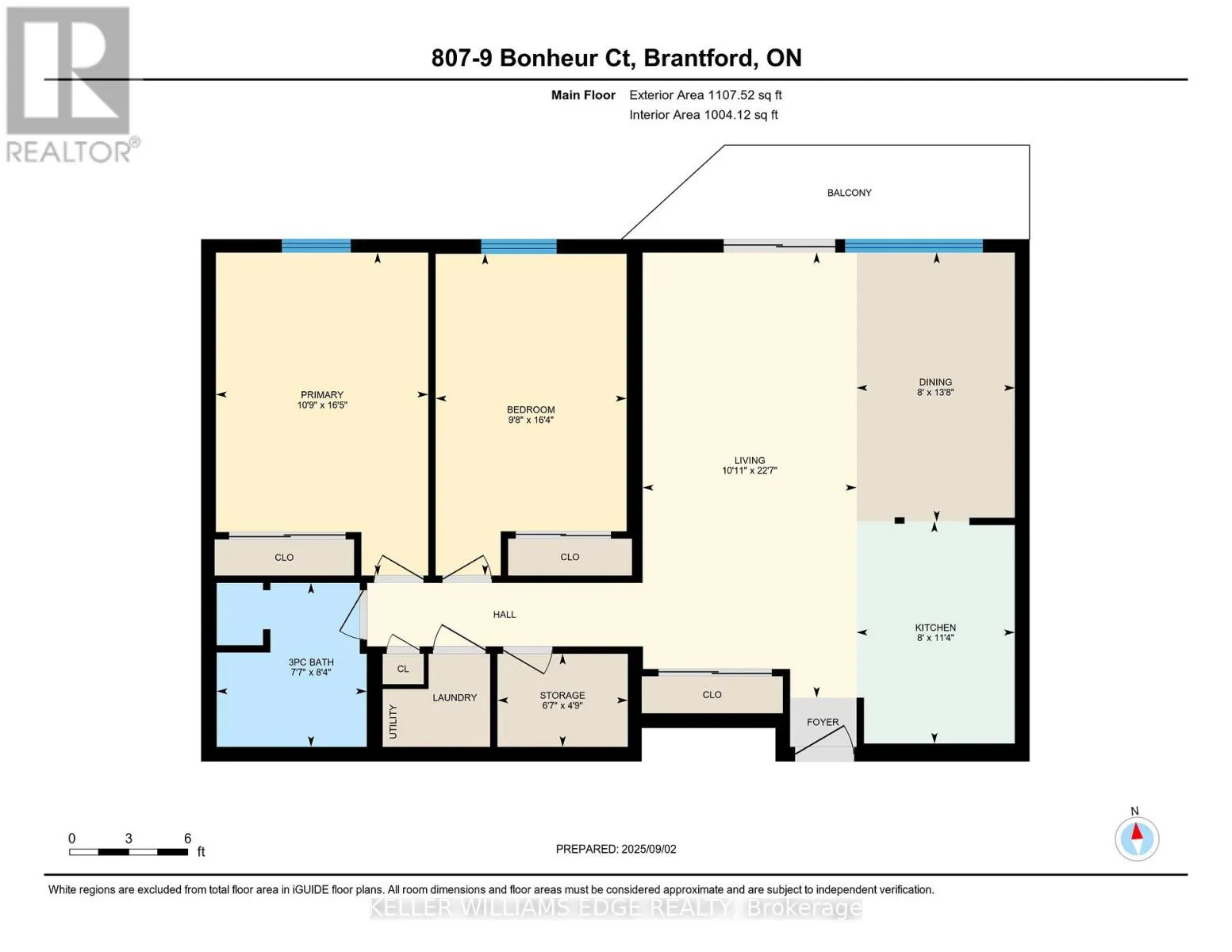 807 - 9 BONHEUR COURT