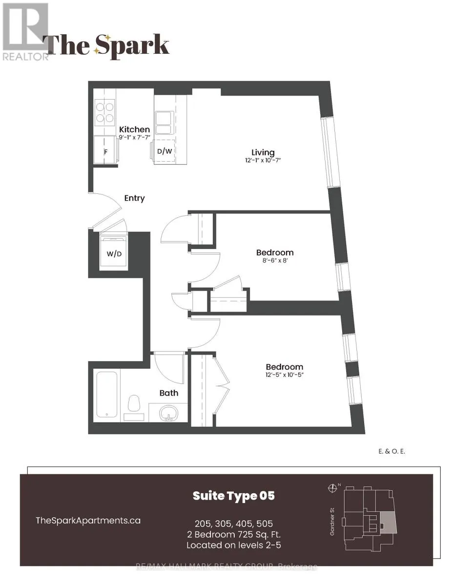 405 - 353 GARDNER STREET