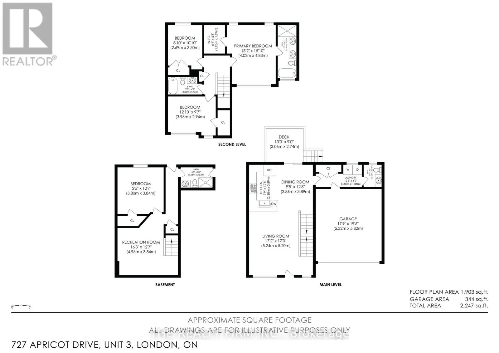 3 - 727 APRICOT DRIVE, #3
