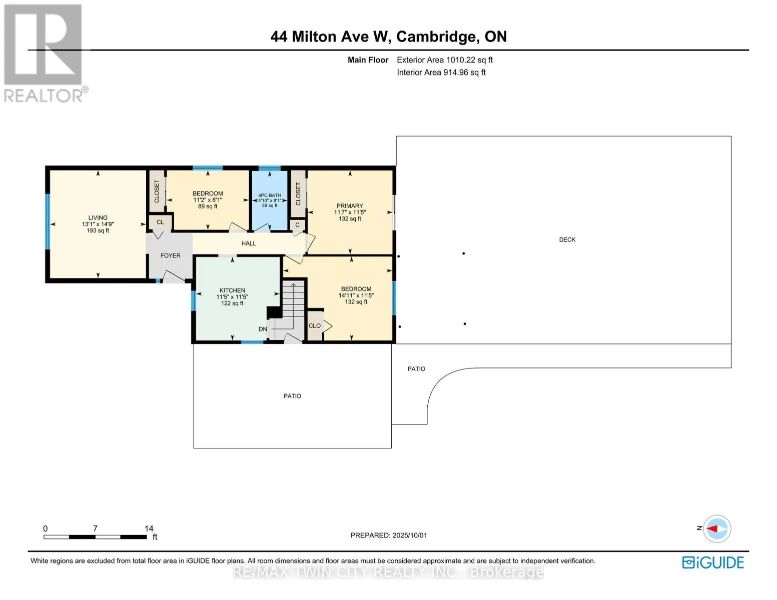 44 MILTON AVENUE W
