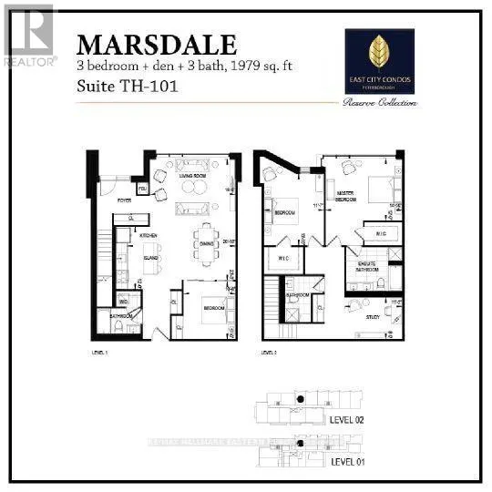 TH 01 - 195 HUNTER STREET E, #TH 01