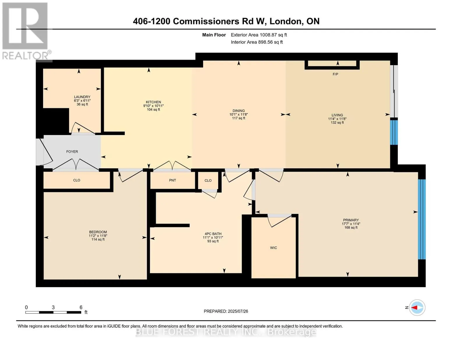 406 - 1200 COMMISSIONERS ROAD W, #406