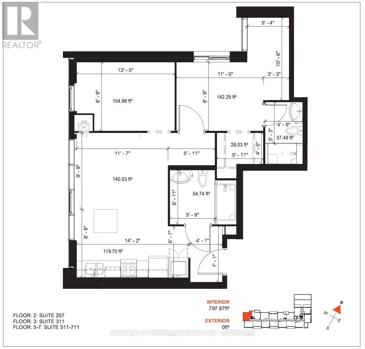 711 - 333 ALBERT STREET, #711