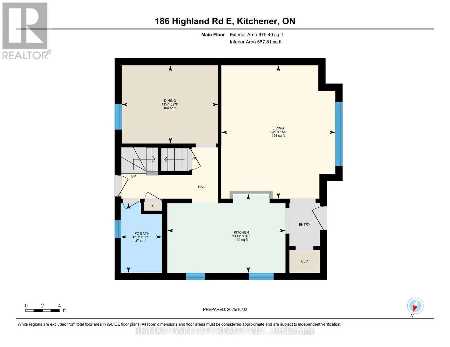 186 HIGHLAND ROAD E