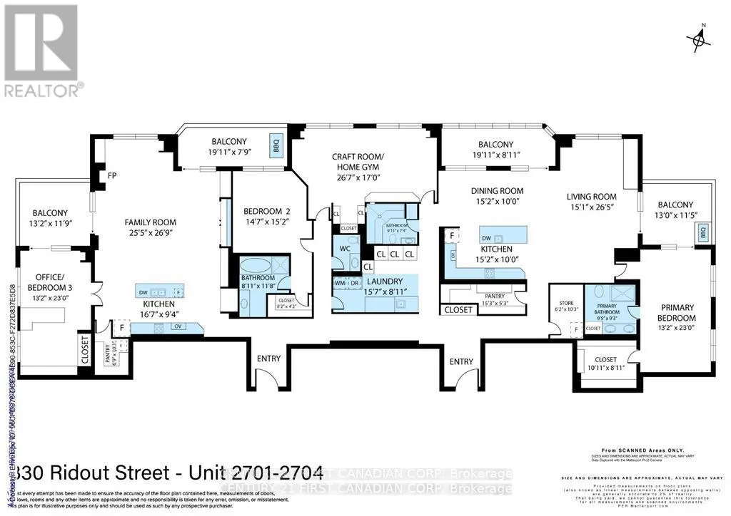2701/2704 - 330 RIDOUT STREET N, #2701/2704