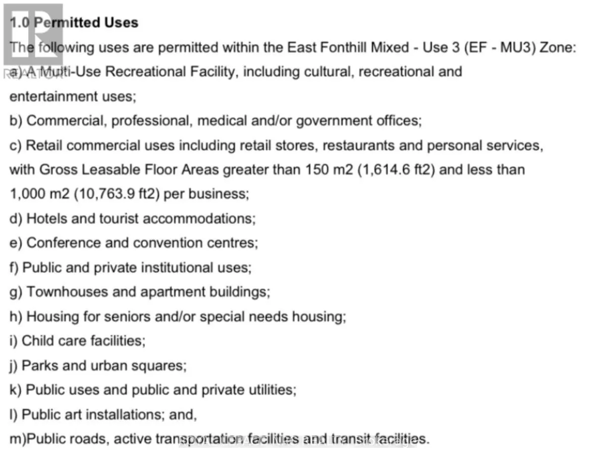 4 PLAN 59R-16105 SUMMERSIDE BOULEVARD