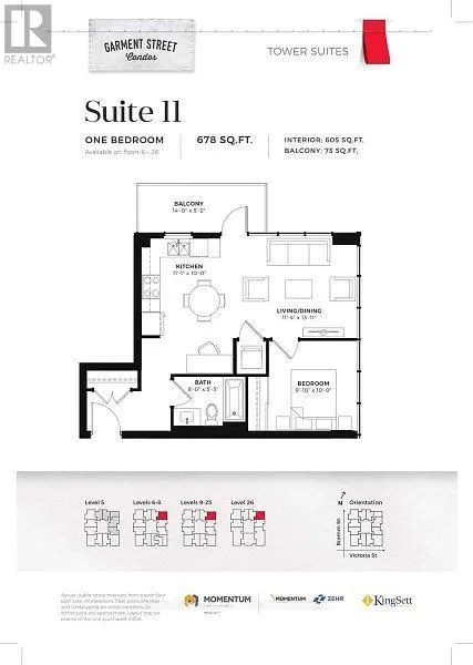 2611 - 108 GARMENT STREET