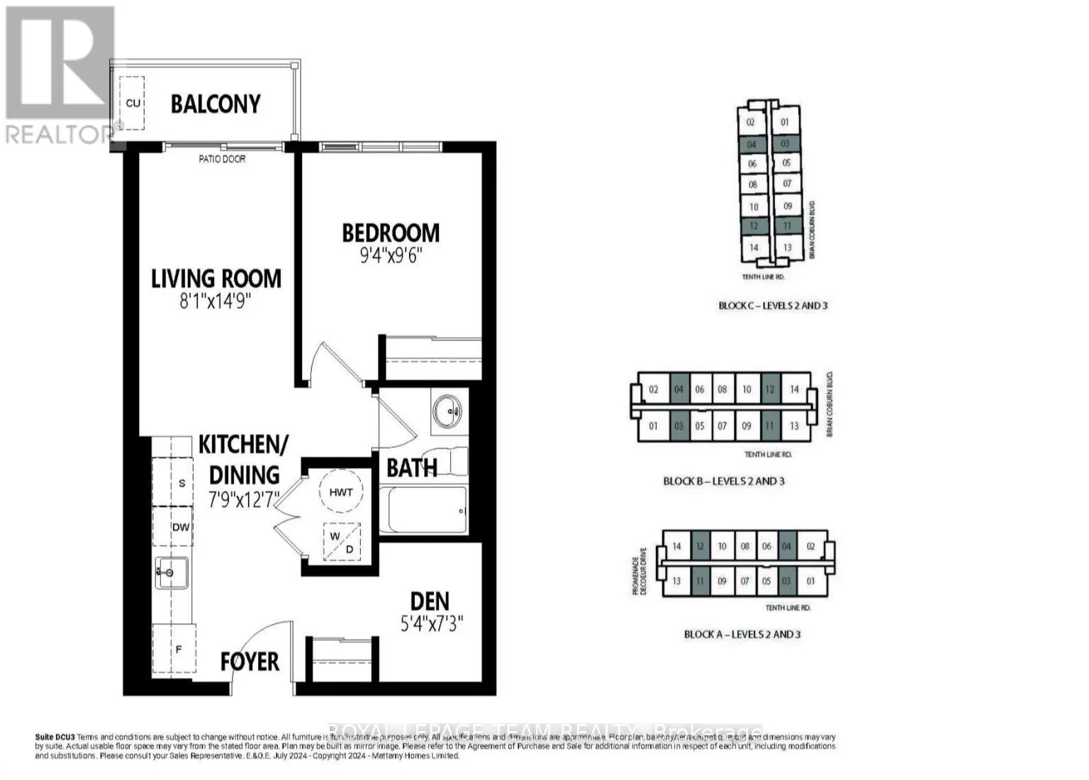 312 - 2370 TENTH LINE ROAD