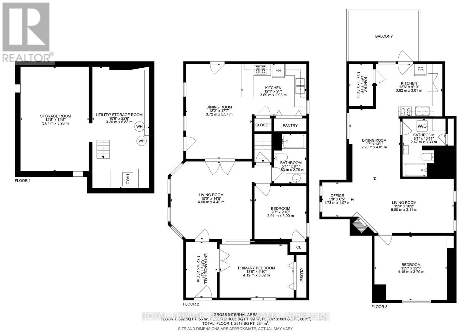 1 & 2 - 737 WILLIAM STREET N, #1 & 2