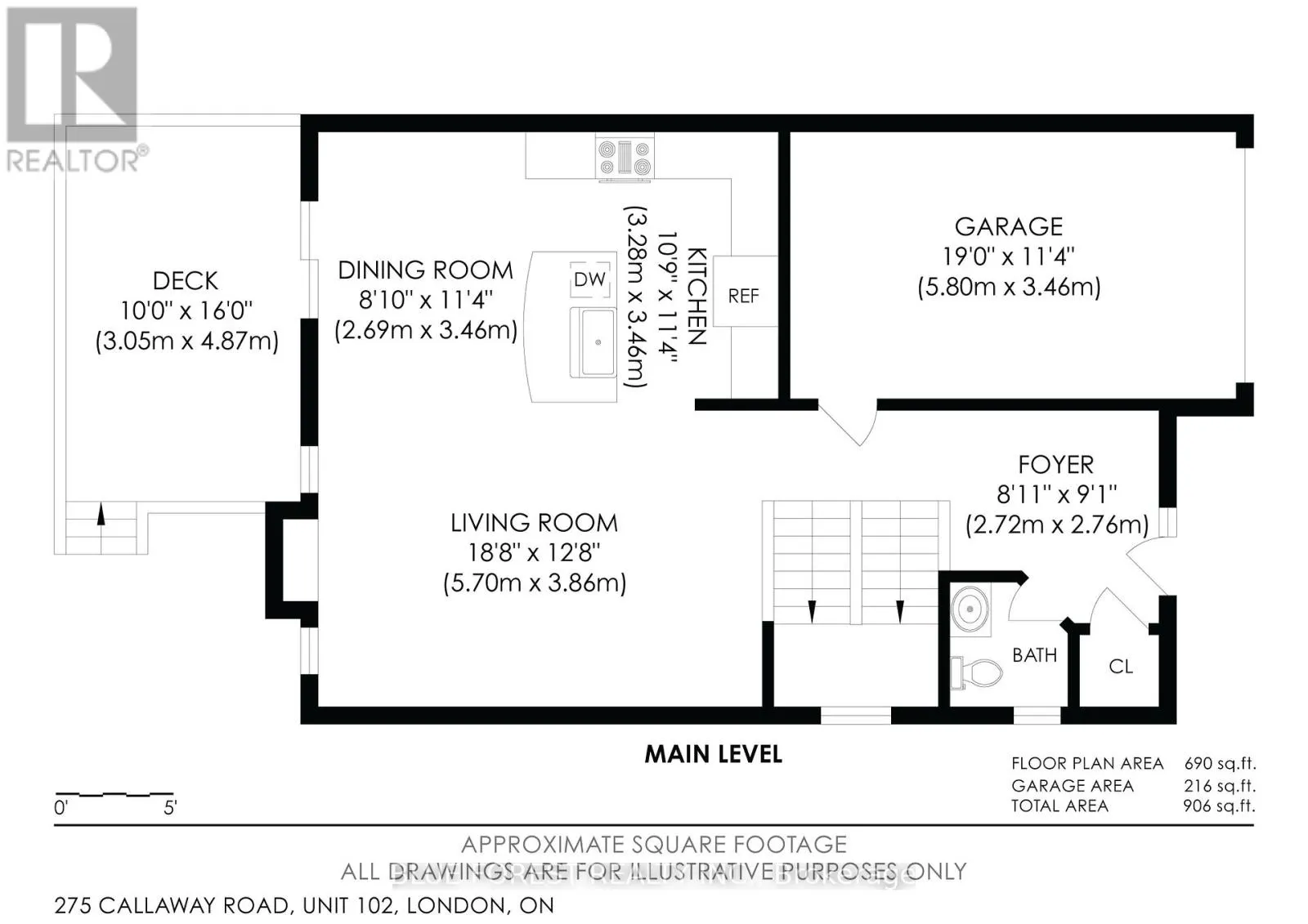 102 - 275 CALLAWAY ROAD, #102