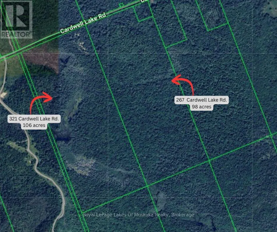 267 & 321 CARDWELL LAKE ROAD