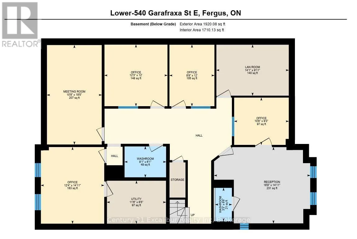 OFFICE B - 540 GARAFRAXA STREET E, #Office B