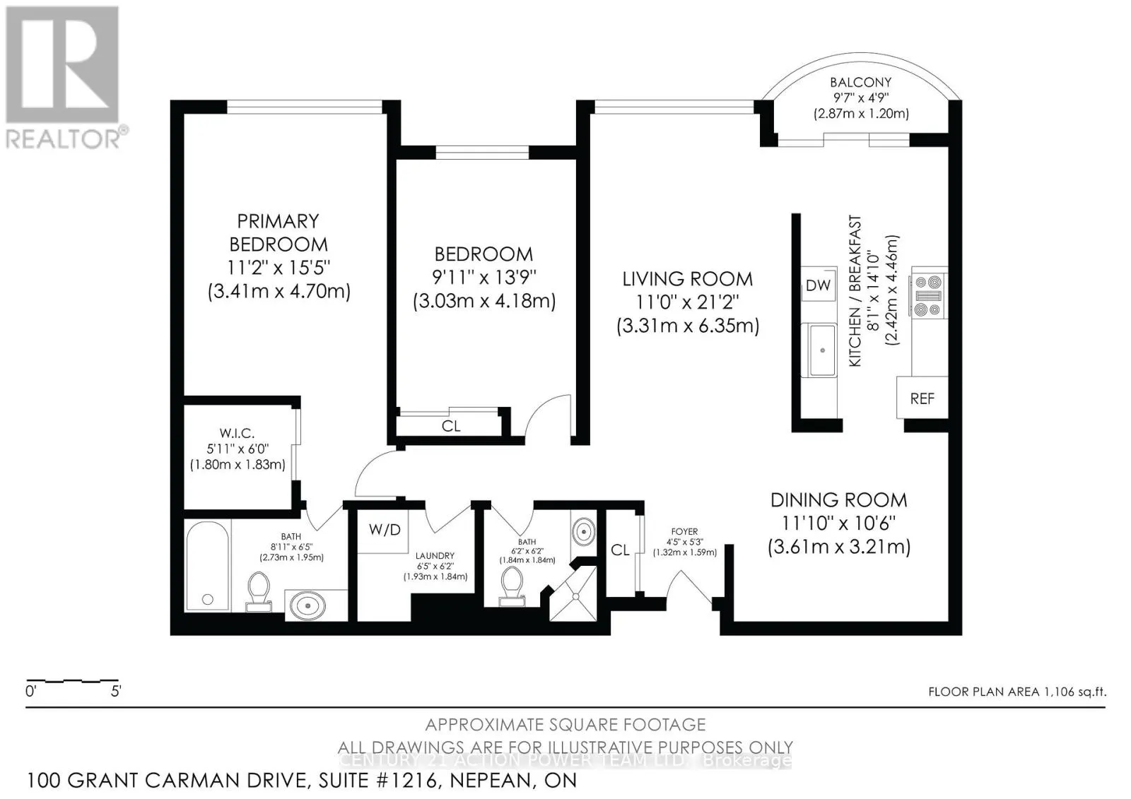 1216 - 100 GRANT CARMEN DRIVE