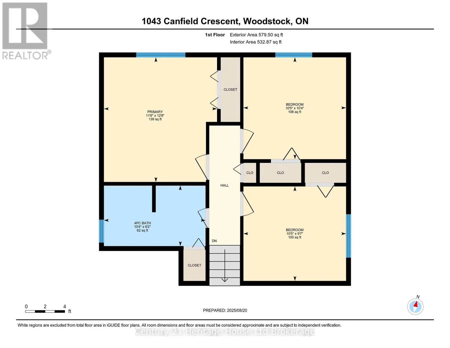 1043 CANFIELD CRESCENT