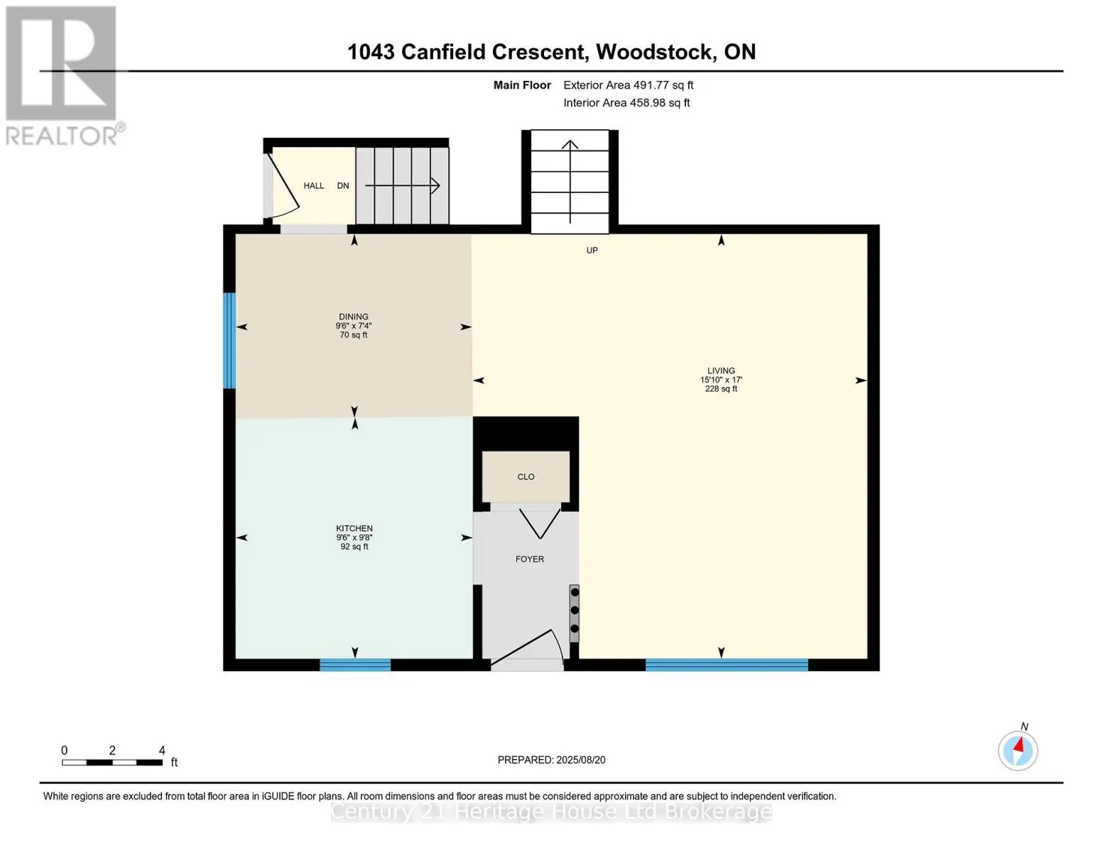 1043 CANFIELD CRESCENT