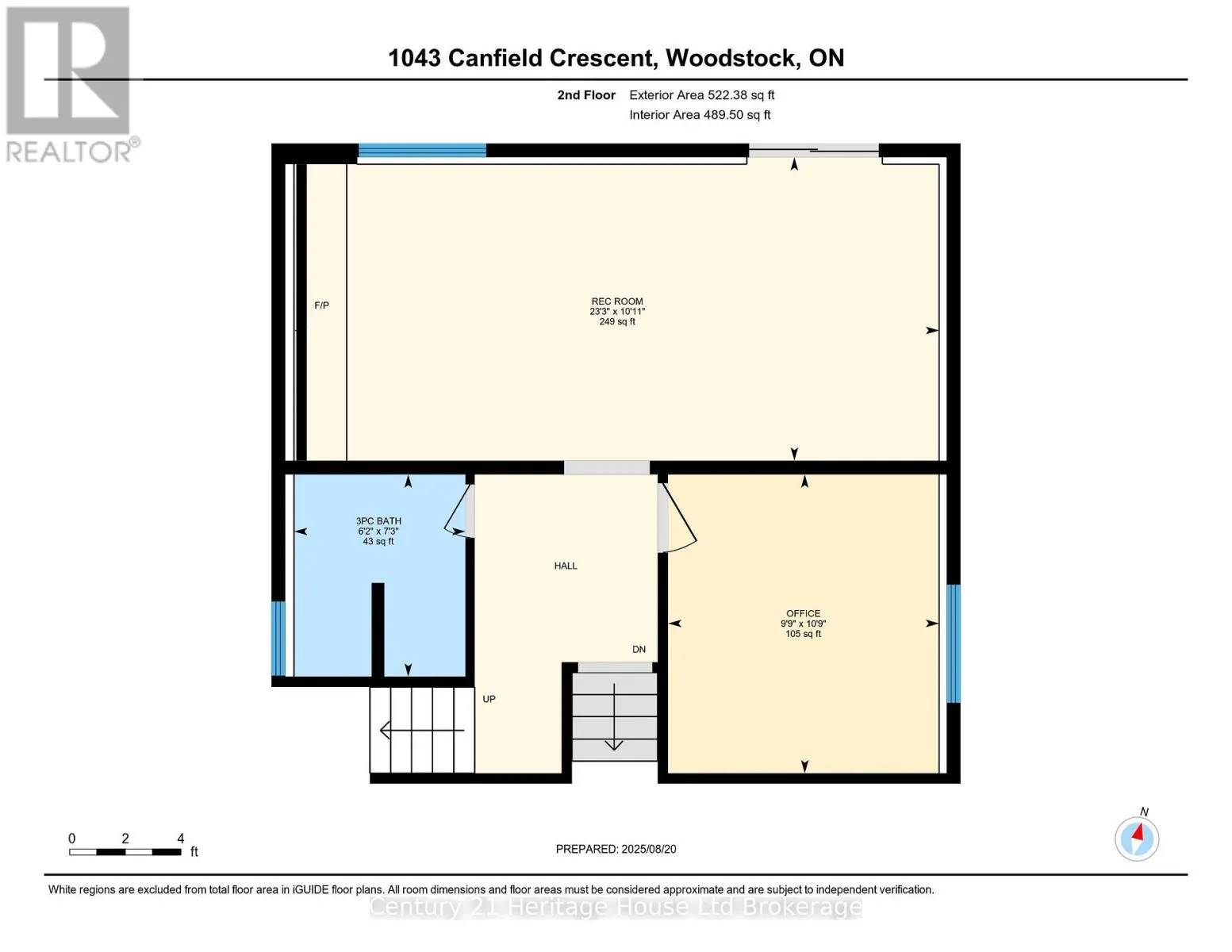 1043 CANFIELD CRESCENT