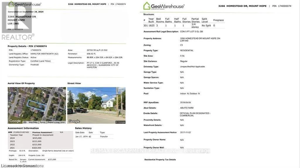 3266 HOMESTEAD DRIVE