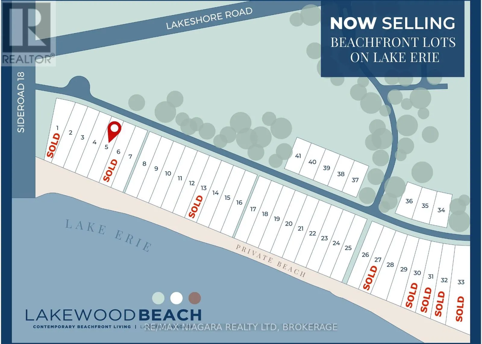 LOT #5 - 11705 LAKESHORE ROAD #Lot #5